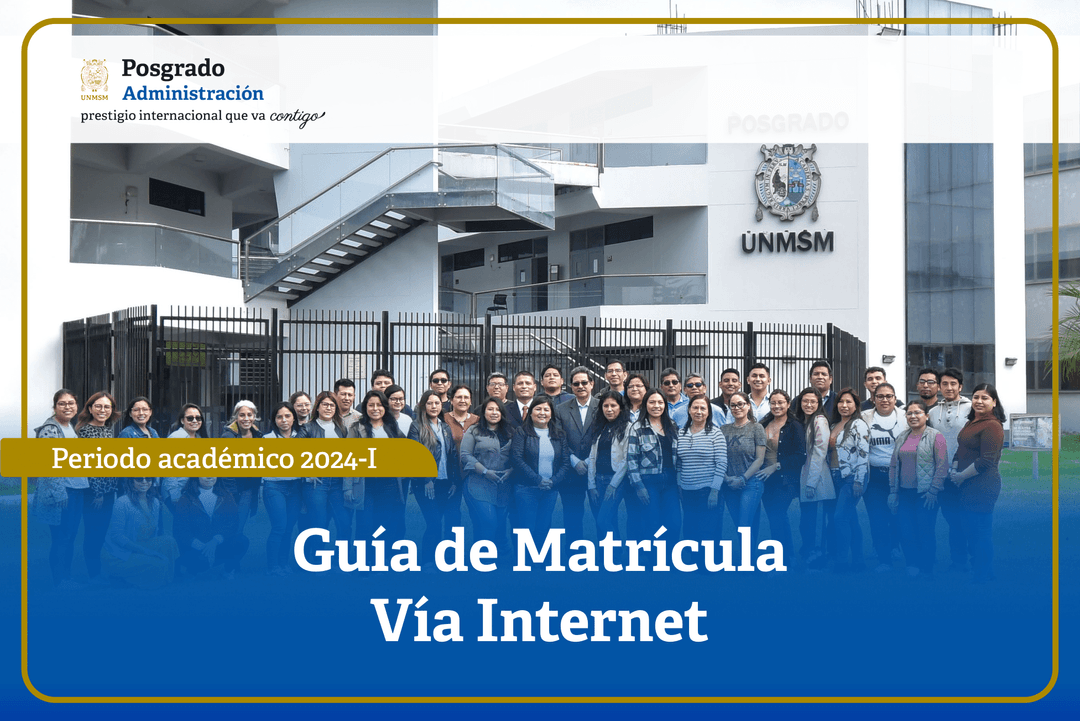 [Descarga]: Guía de Matrícula Vía Internet 2024 - I