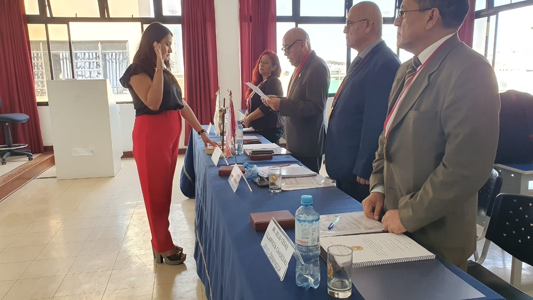 Sharon Tejada obtuvo su grado de Magíster con investigación sobre desempeño laboral en FONCODES