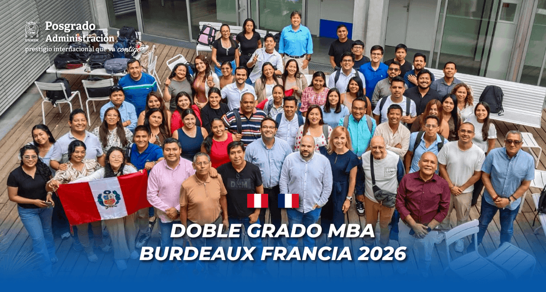 Internacionalización académica: Programa de Doble Grado MBA en Bordeaux - Francia 2026