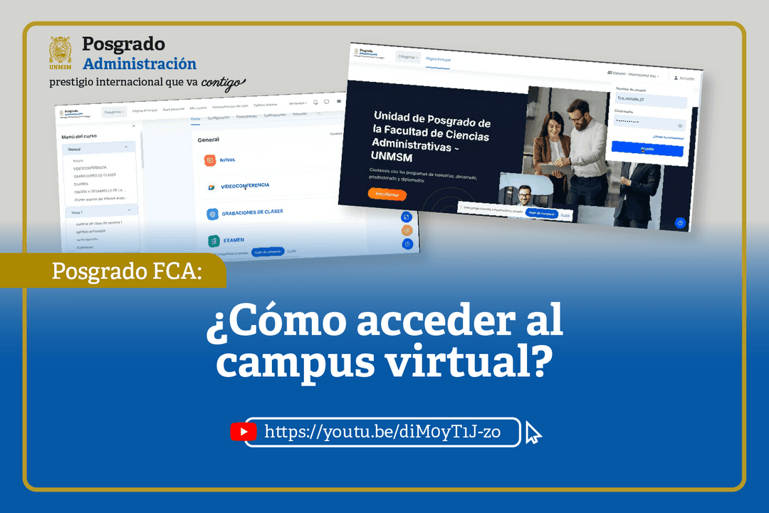 ¿Cómo acceder al campus virtual?