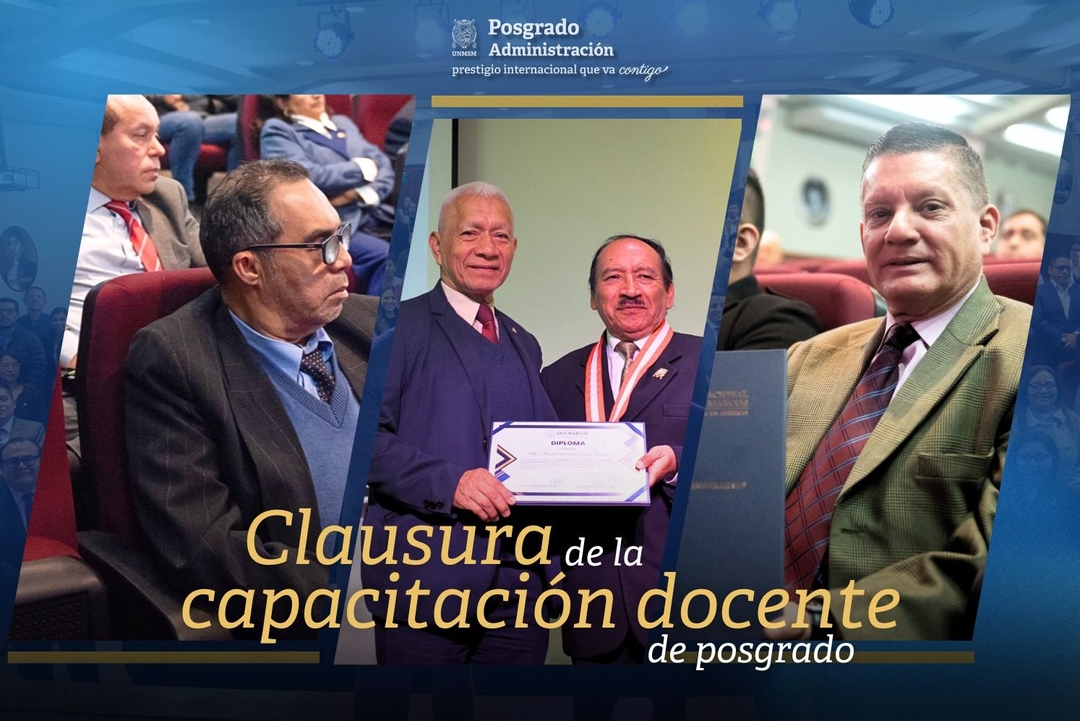 Docentes fortalecen sus competencias pedagógicas en el programa “Metodología en la enseñanza en posgrado”