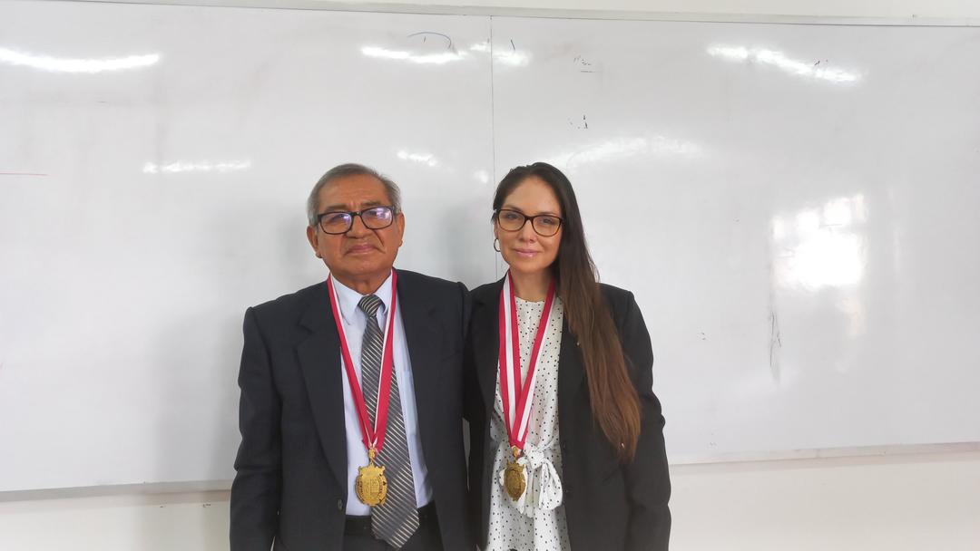 ¡Magíster!, Cyntia Ccahuancama sustentó su tesis acerca del desarrollo del liderazgo pedagógico en la Facultad de Ciencias de la UNI